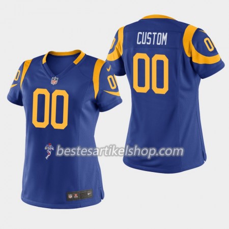 Damen Los Angeles Rams Trikot Nike Royal - Personalisiert